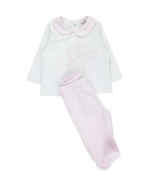 TUTINA LE BEBÉ LBG5663 BIANCO-ROSA