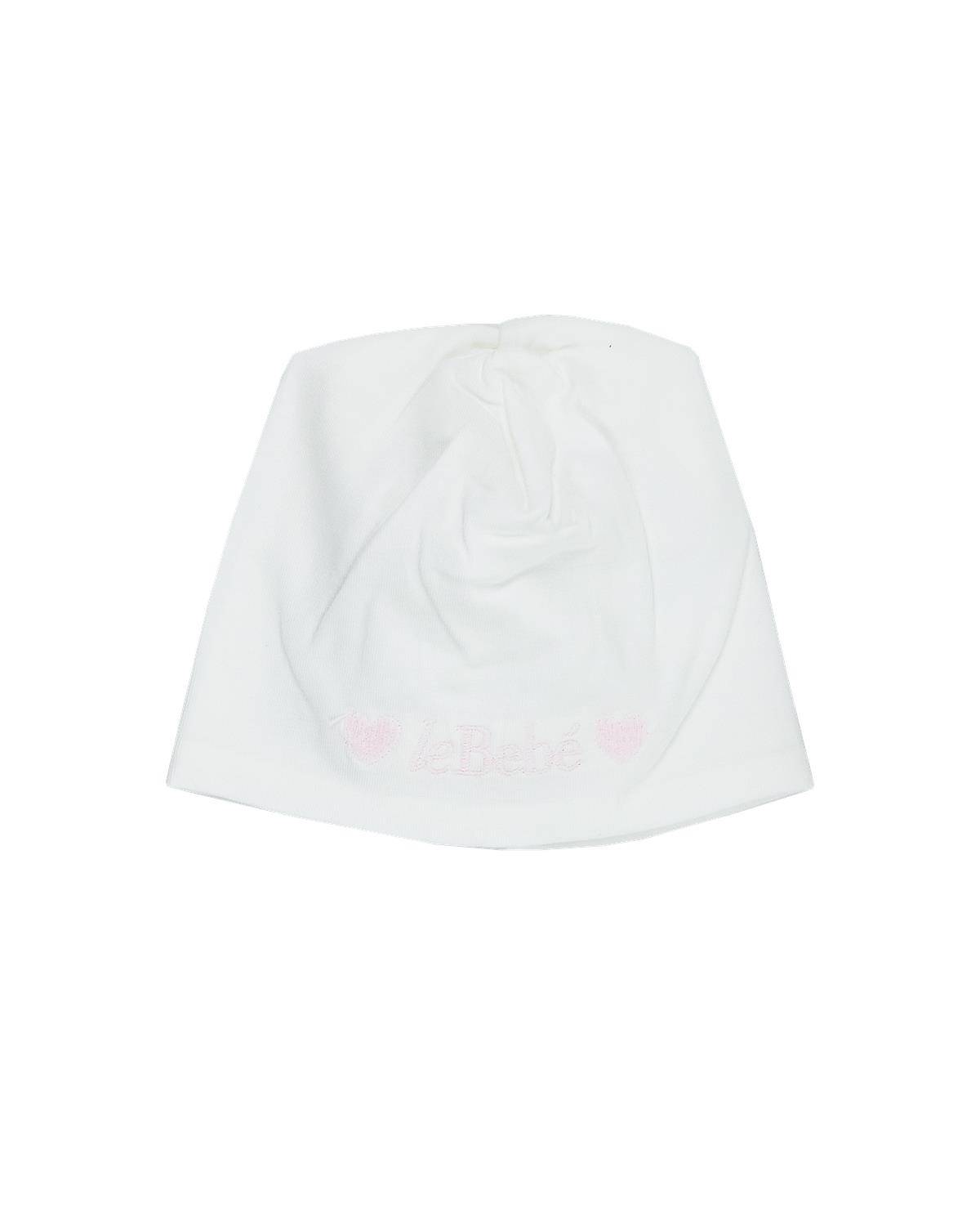 CAPPELLO LE BEBÉ LBG5787 BIANCO-ROSA-0