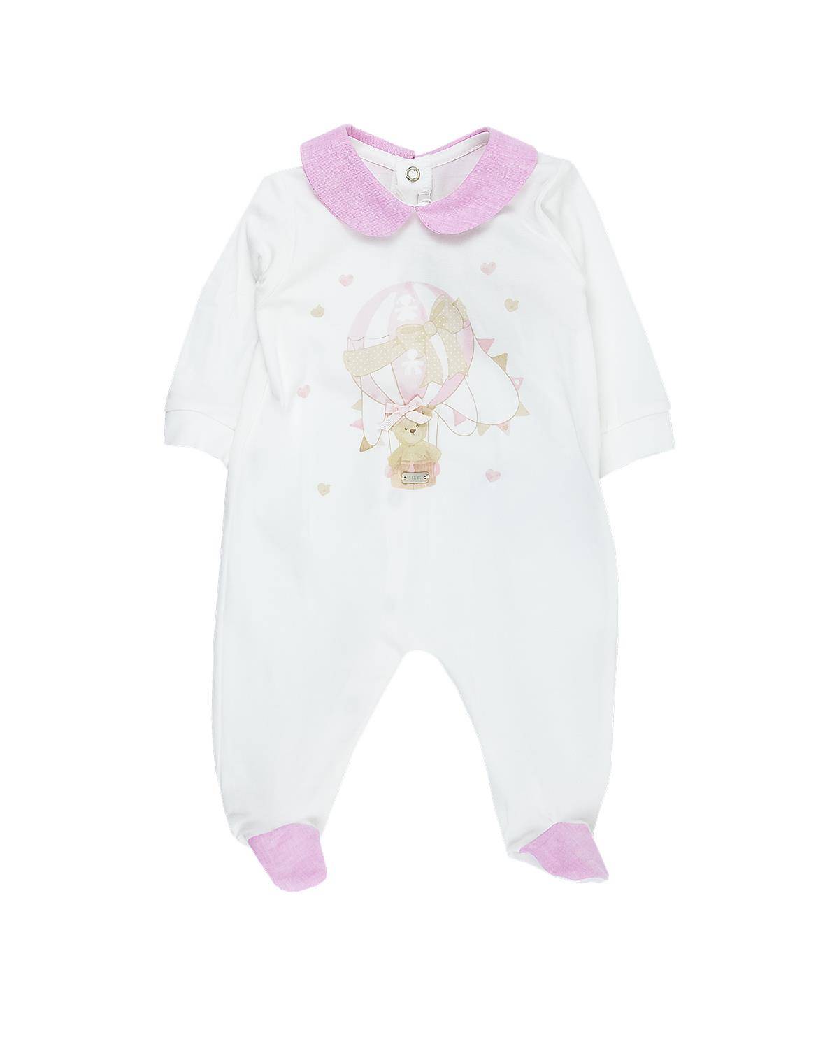 TUTINA LE BEBÉ LBG5790 BIANCO-ROSA-0