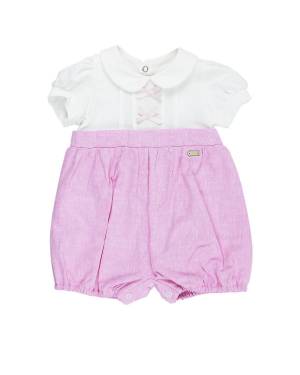 PAGLIACCETTO LE BEBÉ LBG5792 BIANCO-ROSA