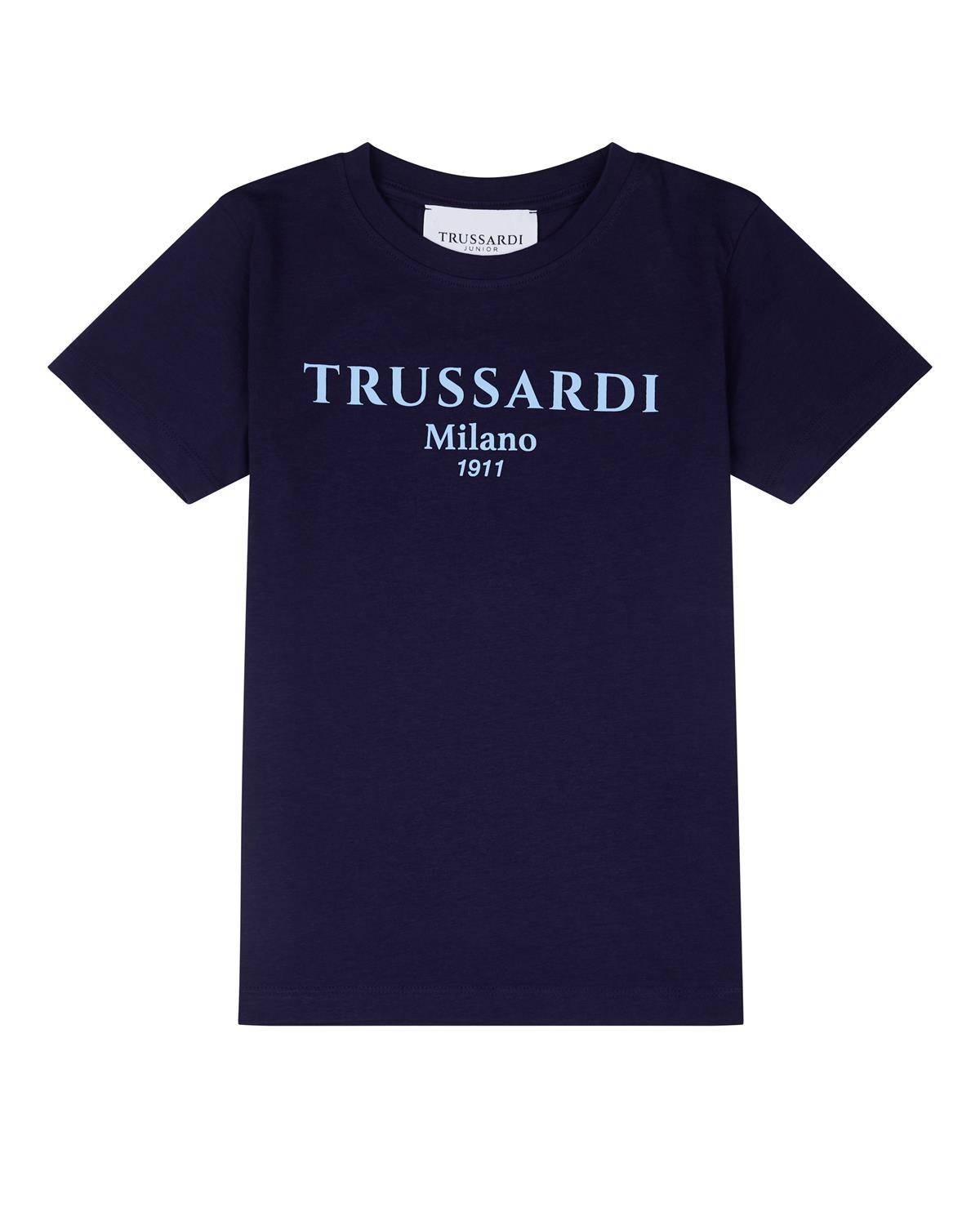 T-SHIRT TRUSSARDI TBP25003TS BLUE SEA-0