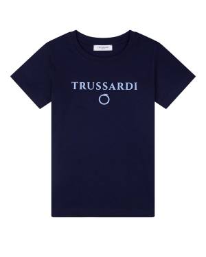 T-SHIRT TRUSSARDI TBP25030TS BLUE NAVY