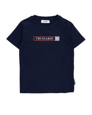 T-SHIRT TRUSSARDI TBP25060TS BLUE NAVY