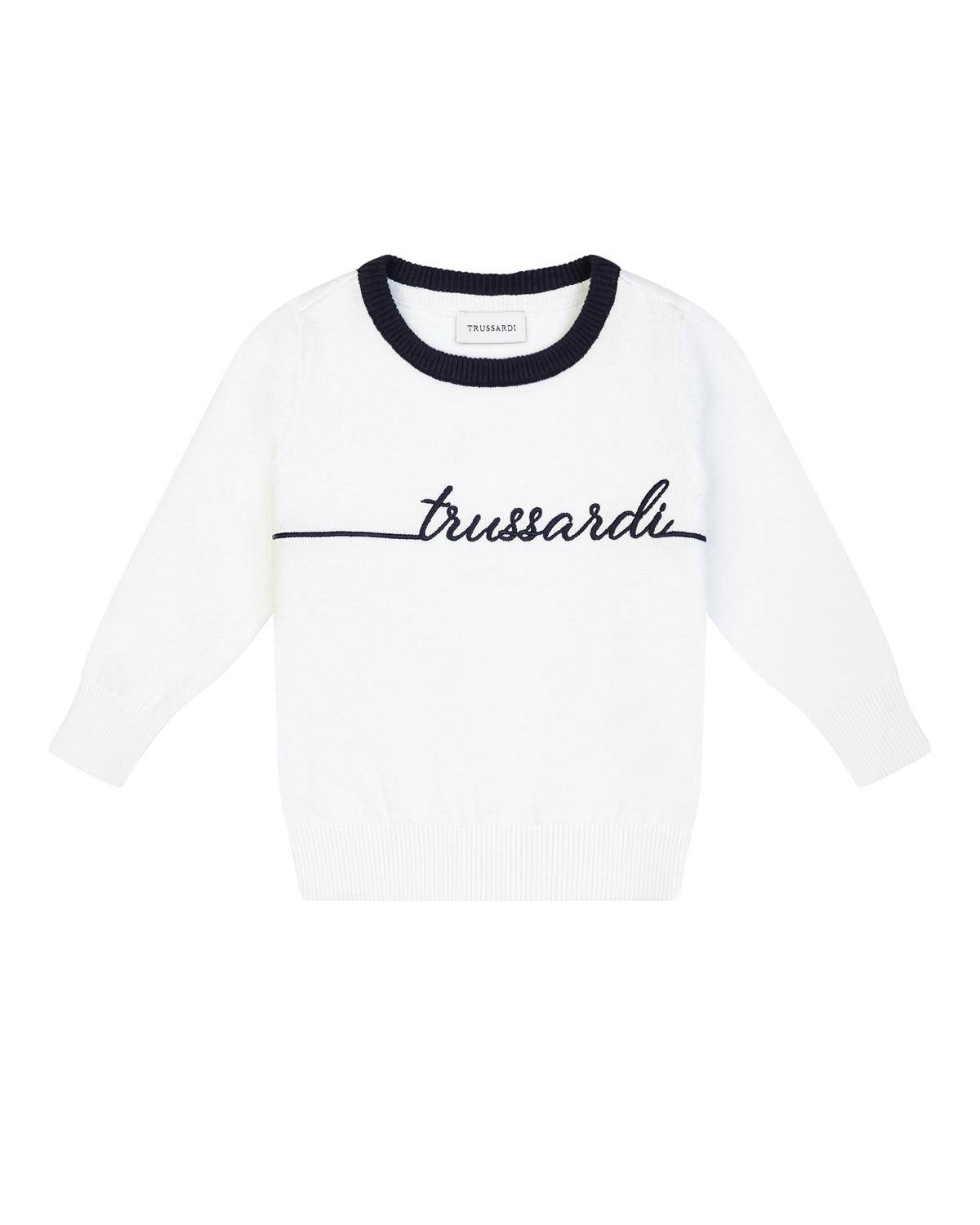 MAGLIA TRUSSARDI TIP25050MA WHITE-0