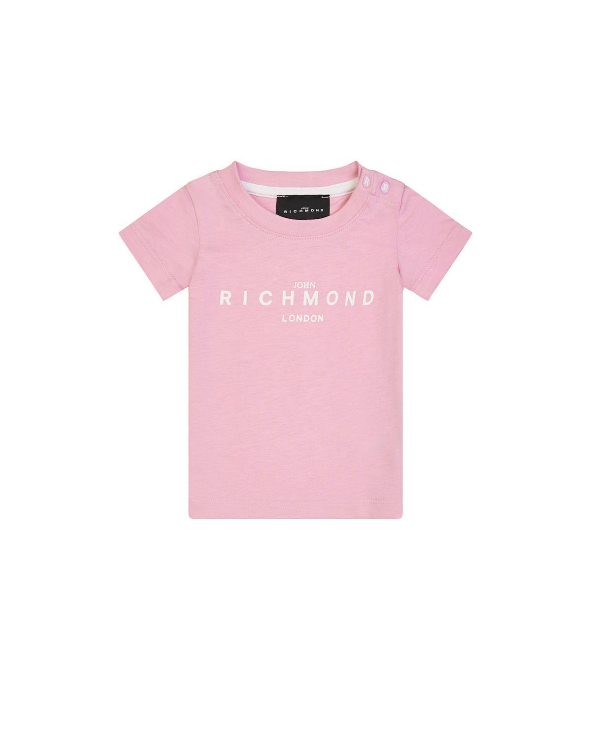 T-SHIRT JOHN RICHMOND RIP25002TS PINK-0