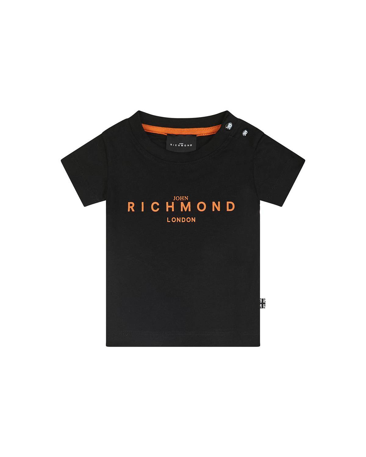 T-SHIRT JOHN RICHMOND RIP25014TS BLACK-0