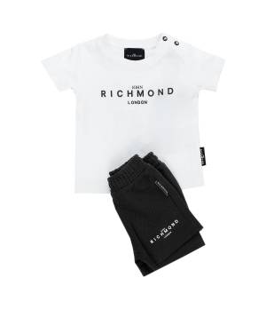 COMPLETO JOHN RICHMOND RIP25018CF WHITE/BLACK