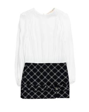 ABITO ELISABETTA FRANCHI EFAB589 AVORIO NERO