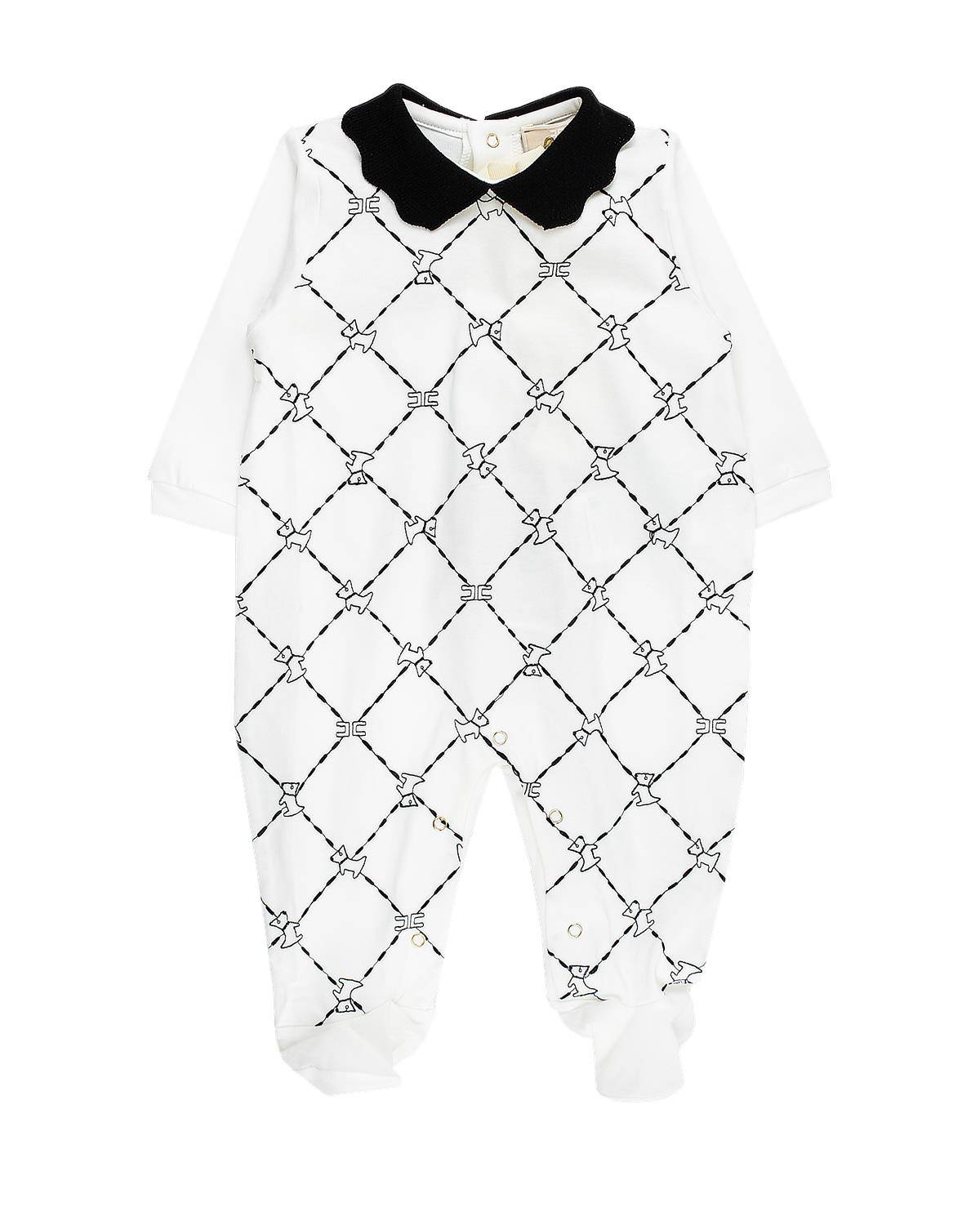 TUTINA ELISABETTA FRANCHI ENTU129 AVORIO NERO-0