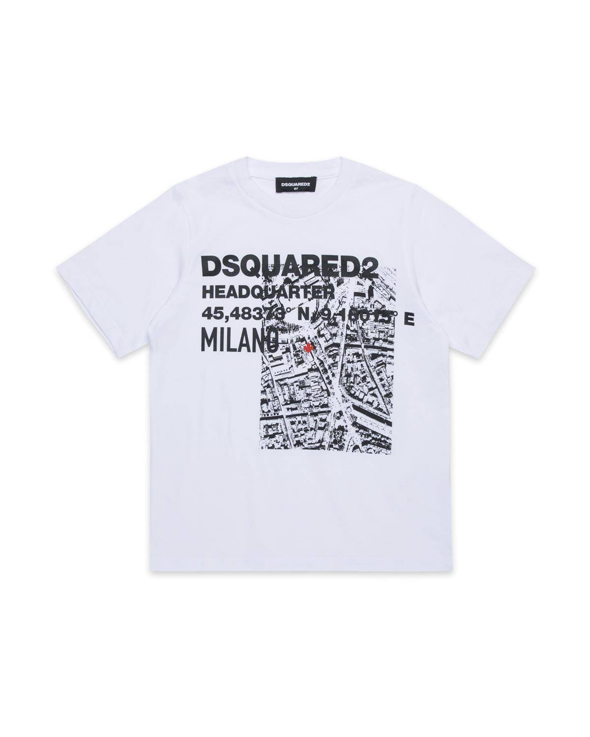 T-SHIRT DSQUARED2 DQ2801 RED-0
