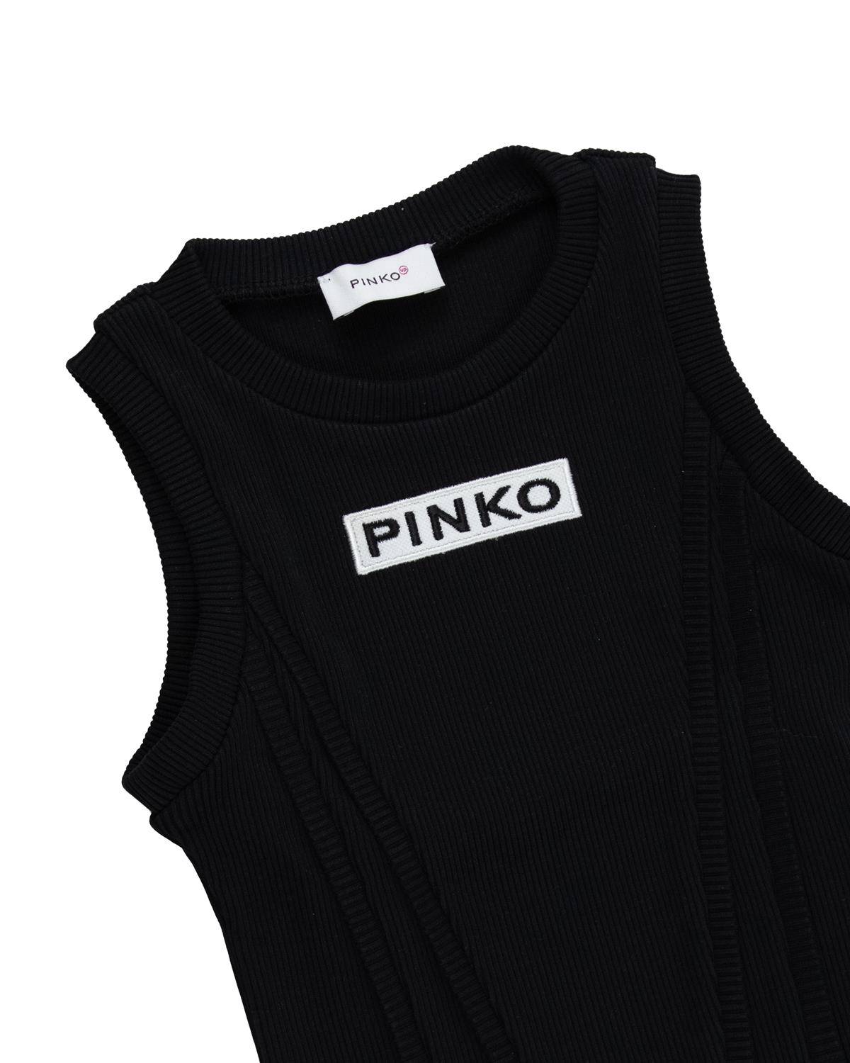 T-SHIRT PINKO KFTS012 BIANCO NERO-2