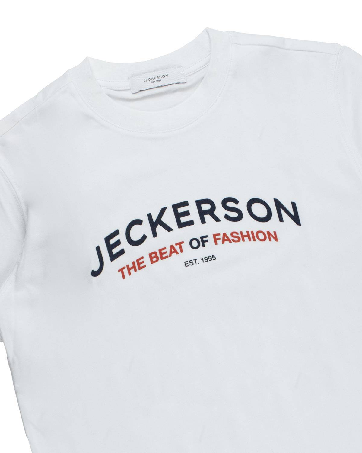 T-SHIRT JECKERSON 118TJMJS25 BIANCO-2