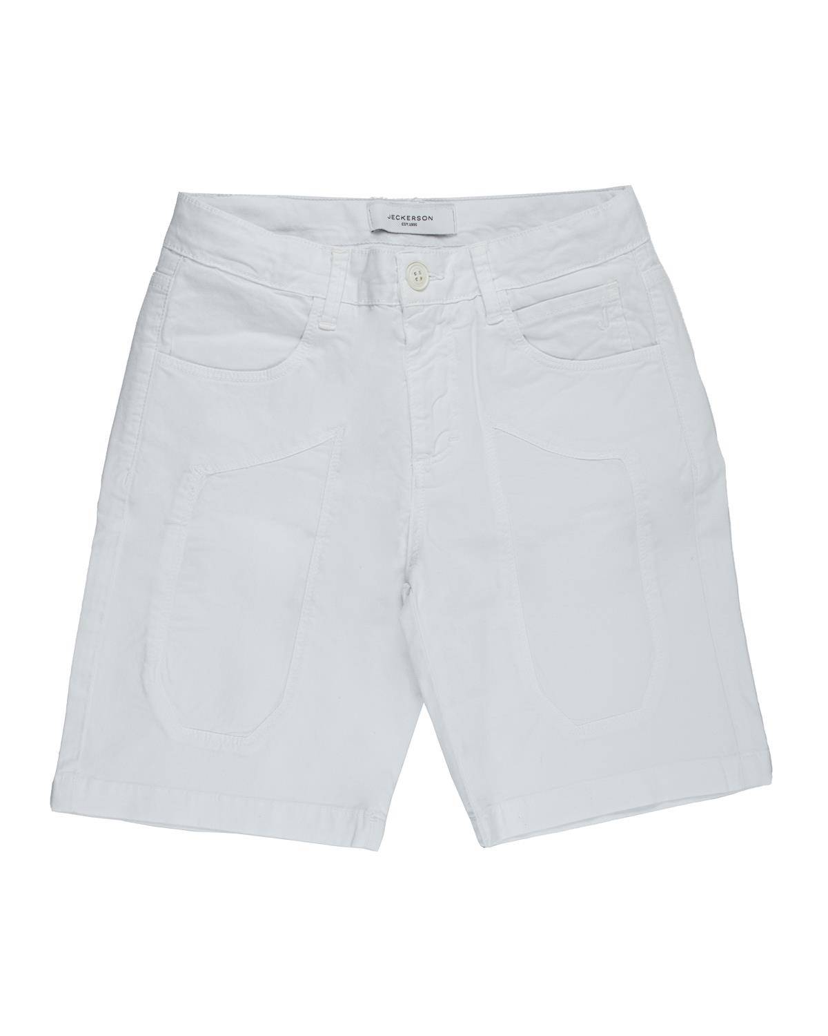 PANTALONCINO JECKERSON 133PJMJS25 BIANCO-0