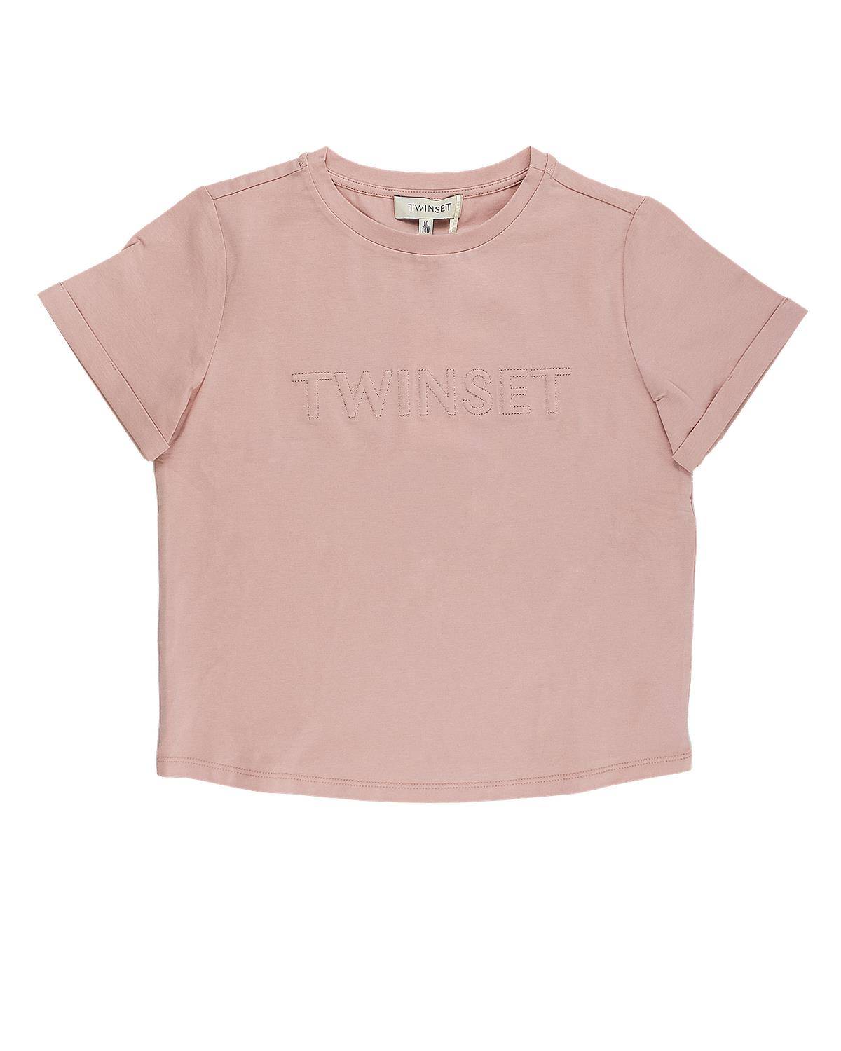 T-SHIRT TWINSET 251GJ2534 ROSA-0