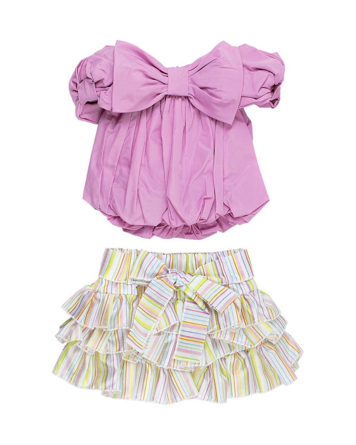 T-SHIRT MISS GRANT MG1354 FLAMINGO-0