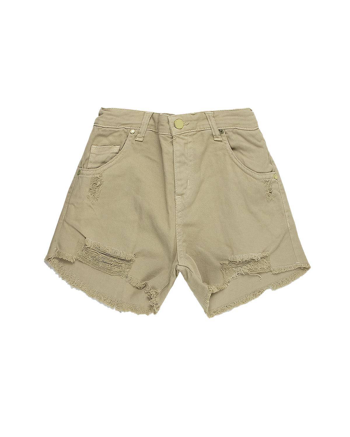 PANTALONCINO LULÙ LL3381 SABBIA-0