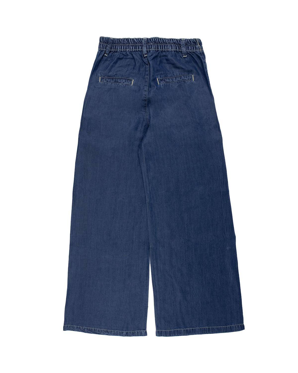 PANTALONI LULÙ LL3412 BLU-1