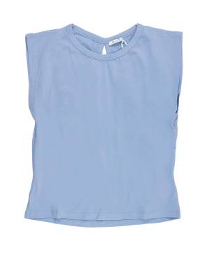 T-SHIRT LULÙ LL3422 AZZURRO