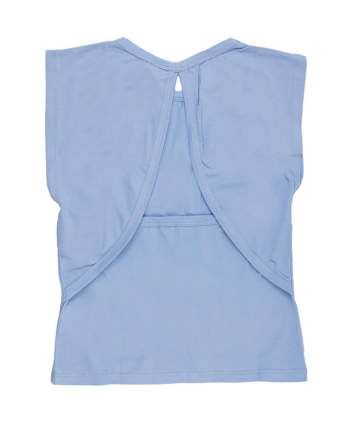 T-SHIRT LULÙ LL3422 AZZURRO-1