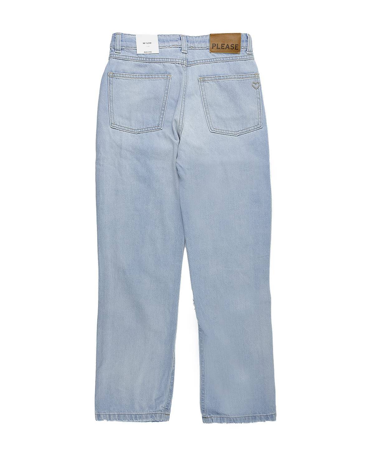 PANTALONE PLEASE PHM8013G DENIM BLU-1