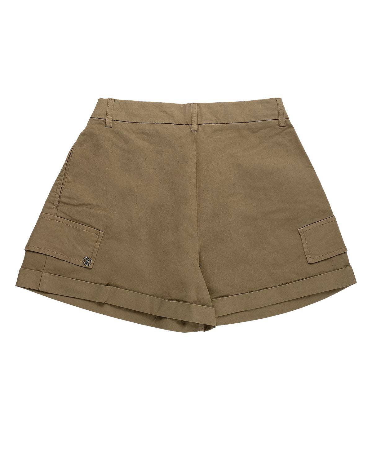 PANTALONCINO PLEASE RB64132G BEIGE/MARRONE-1