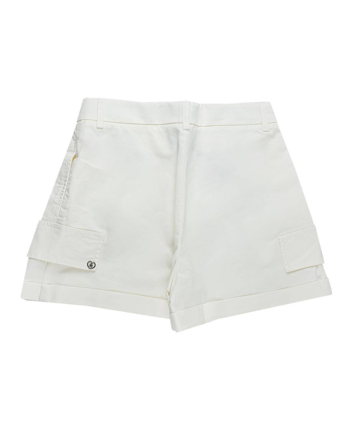 PANTALONCINO PLEASE RB64132G BIANCO LANA-1