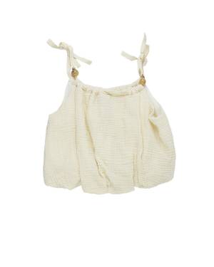 T-SHIRT PLEASE CC88080G LATTE DI MANDORLA